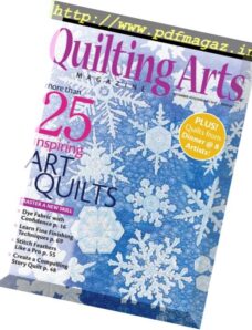 Quilting Arts Magazine – December 2016 – January 2017