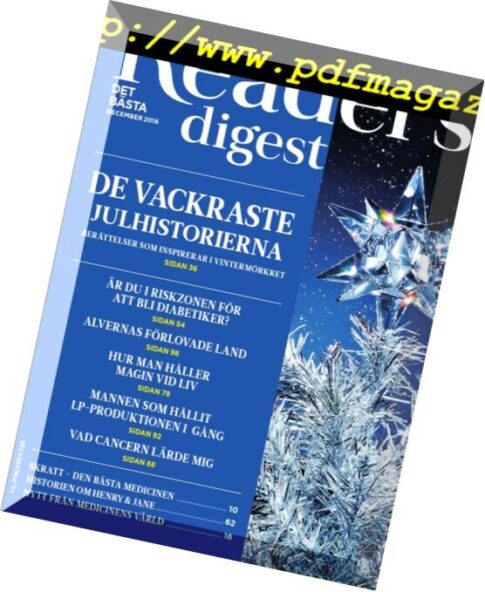 Reader’s Digest Sweden — December 2016