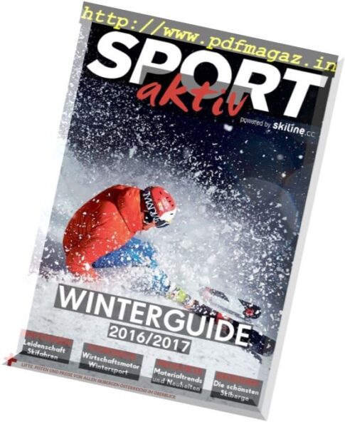 Sport Aktiv — Winterguide 2016-2017