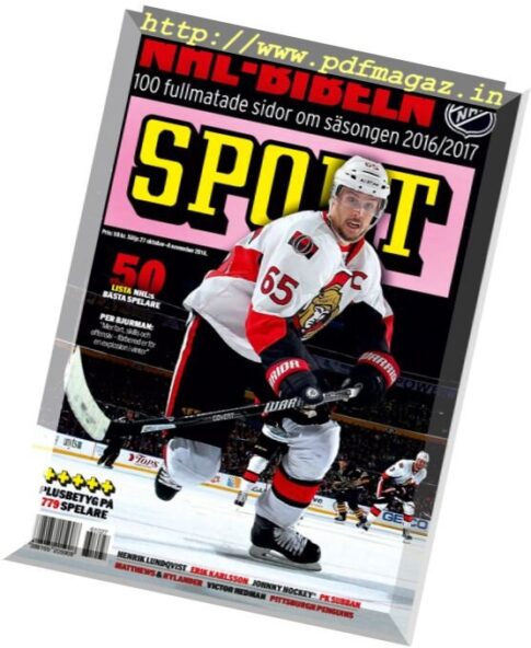 Sportbiblar — NHL-bibeln 2016-2017