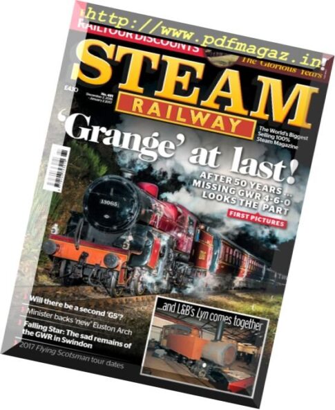 Steam Railway — Issue 461, 2 December 2016