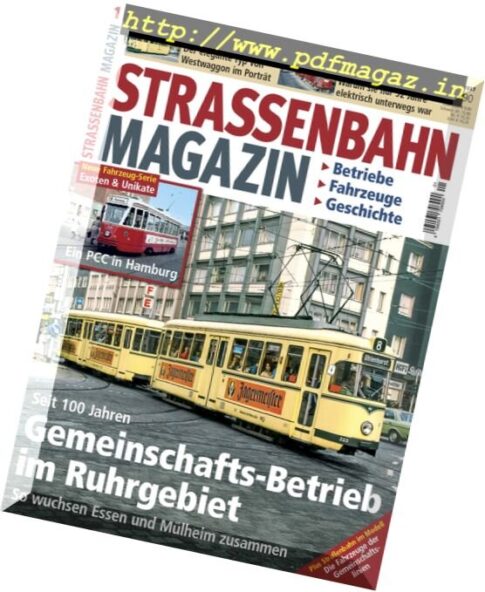 Strassenbahn Magazin – Januar 2017