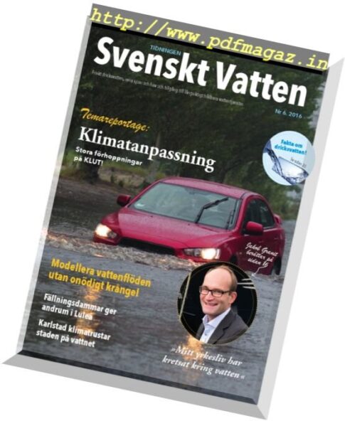 Svenskt Vatten – Nr.6, 2016