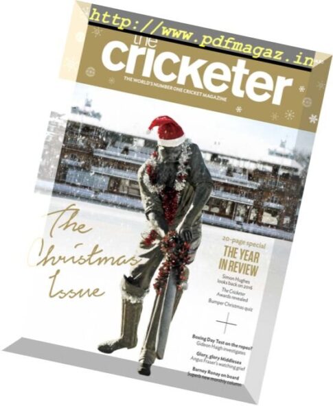 The Cricketer Magazine – January 2017