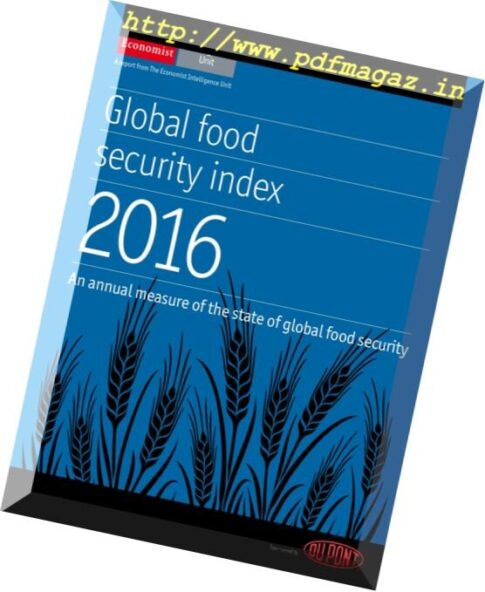 The Economist (Intelligence Unit) — Global food security index 2016 (2016)
