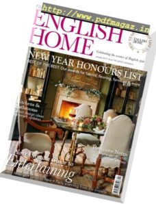 The English Home — January 2017