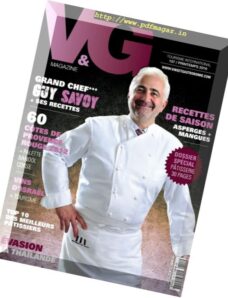 V&g. Vins & Gastronomie – Printemps 2016