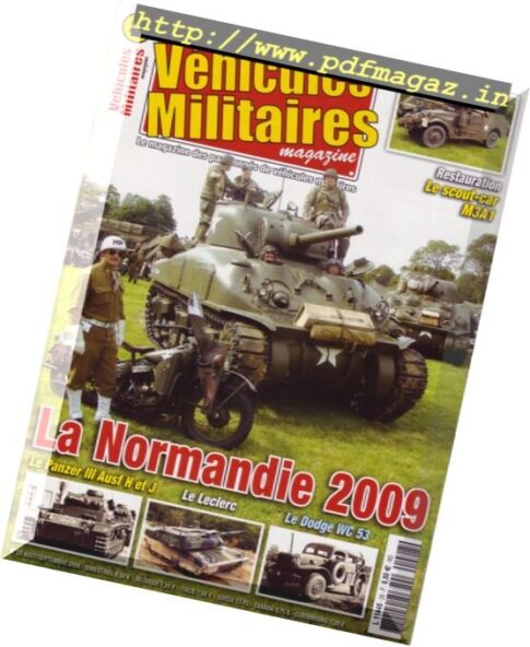 Vehicules Militaires – N 28, Aout-Septembre 2009