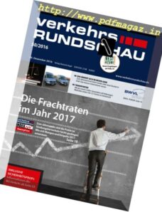 Verkehrs Rundschau – Nr.50, 2016