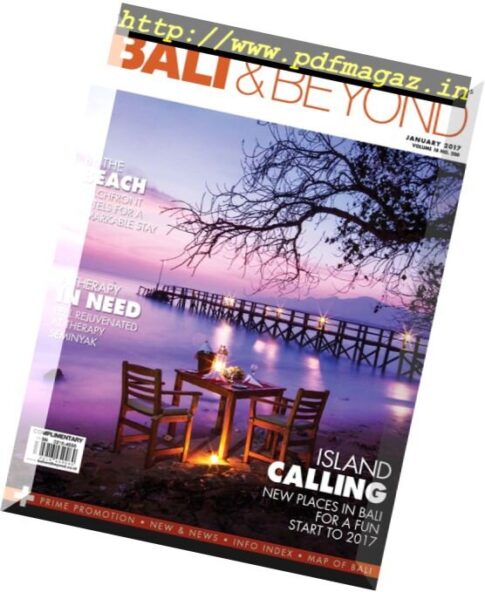 Bali & Beyond Magazine — January 2017