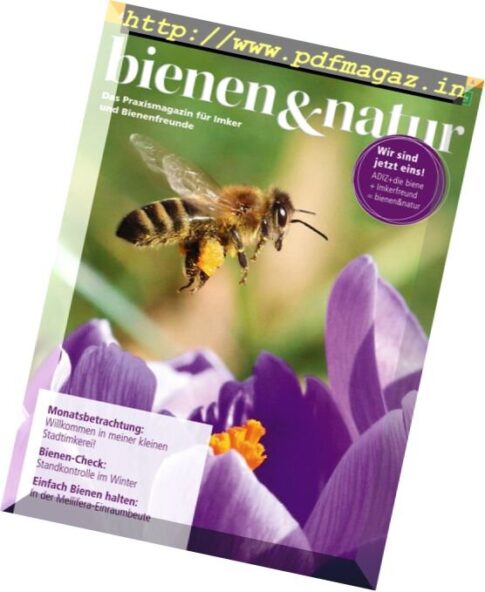 Bienen & natur – Nr.1, 2017