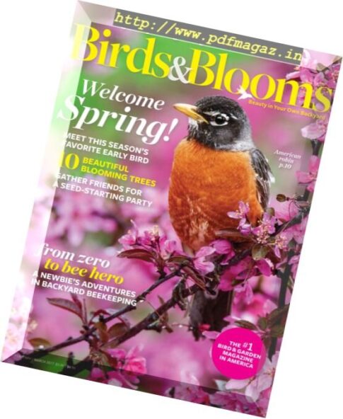 Birds & Blooms — February-March 2017