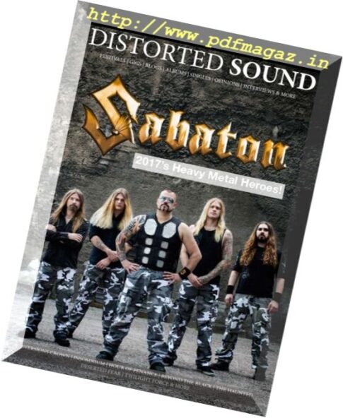 Distorted Sound Magazine – Issue 21, 2017