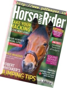 Horse & Rider UK — March 2017