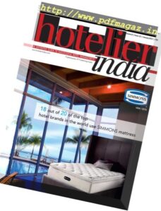 Hotelier India – January 2017