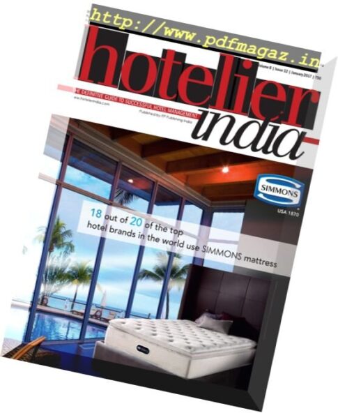 Hotelier India — January 2017