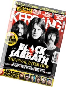 Kerrang! – 21 January 2017