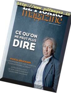 Le Figaro Magazine – 27 Janvier 2017