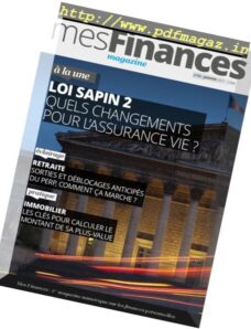 Mes Finances Magazine – Janvier 2017