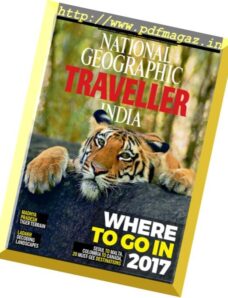 National Geographic Traveller India – January 2017