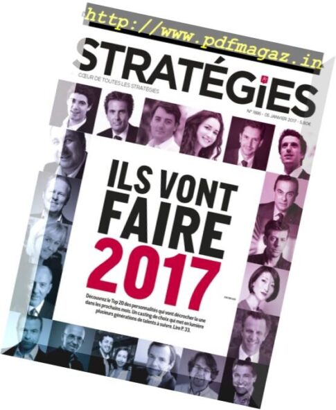 Strategies — 5 Janvier 2017