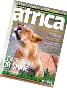 Travel Africa – January-March 2017