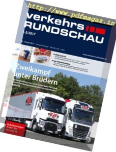 Verkehrs Rundschau — Nr.1-2, 2017