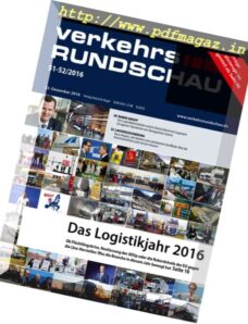 Verkehrs Rundschau – Nr.51-52, 2016
