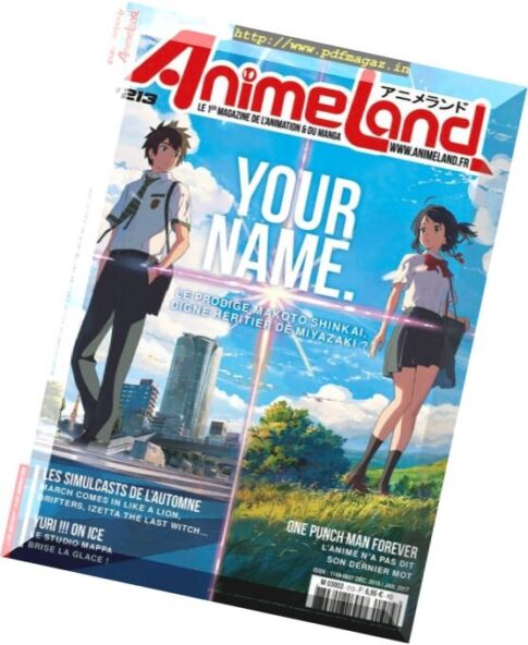 AnimeLand — Decembre 2016 — Janvier 2017