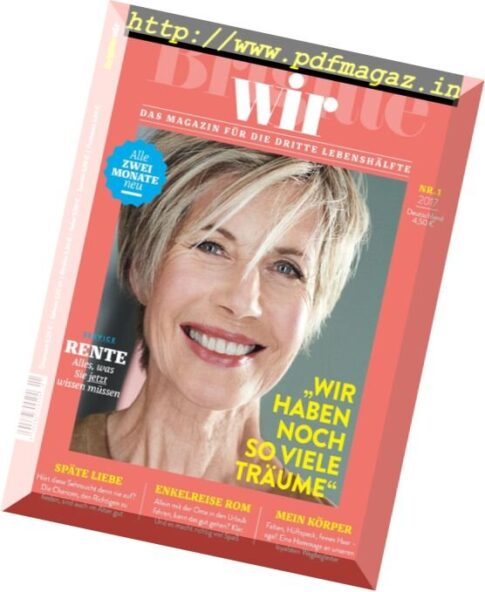 Brigitte Wir – Nr.1, 2017
