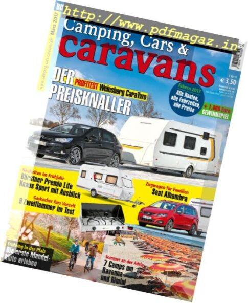 Camping, Cars & Caravans – Marz 2017