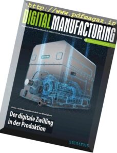 Digital Manufacturing – Nr.1, 2017
