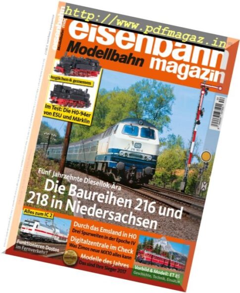 Eisenbahn Magazin — Marz 2017