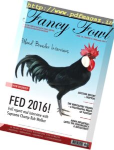 Fancy Fowl – February 2017