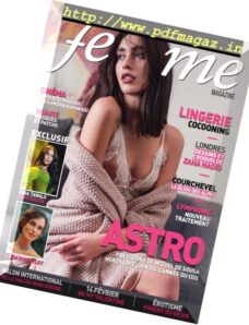 Femme Magazine – Fevrier 2017