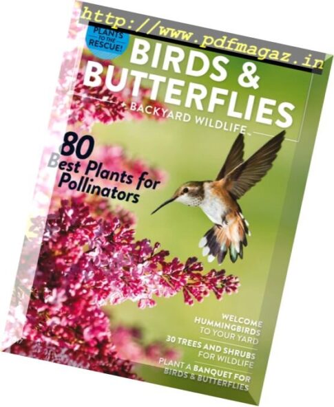 Gardening for Birds and Butterflies + Backyard Wildlife – 2017