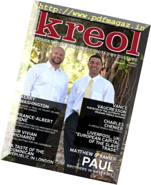Kreol Magazine – February-May 2017