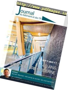 Le Journal du Batiment et des TP – 26 Janvier au 1 Fevrier 2017