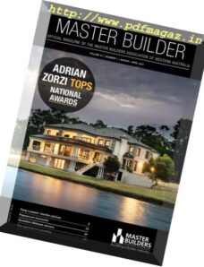 Master Builders Western Australia — March-April 2017