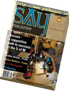 Say Magazine – Education Guide 2017