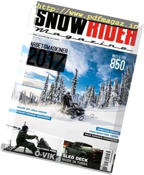 Snow Rider — Nr.4, 2016-2017