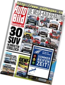 Auto Bild Germany – 10 Marz 2017