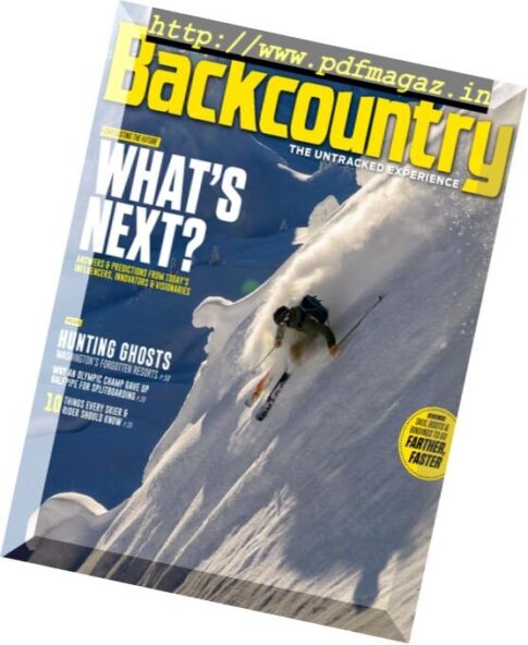 Backcountry Magazine – March 2017