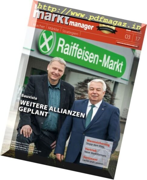 Bau Markt Manager – Marz 2017