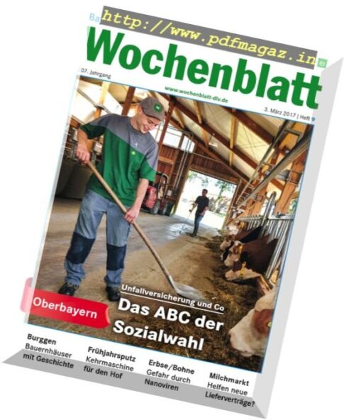 Bayerisches Landwirtschaftliches Wochenblatt – 3 Marz 2017