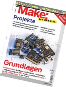 c’t Make – IoT Special Nr.1, 2017