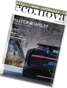 eco.nova – Spezial Automobil Marz 2017