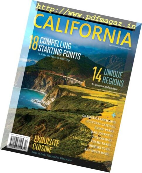 Globelite Travel Guides — California 2017
