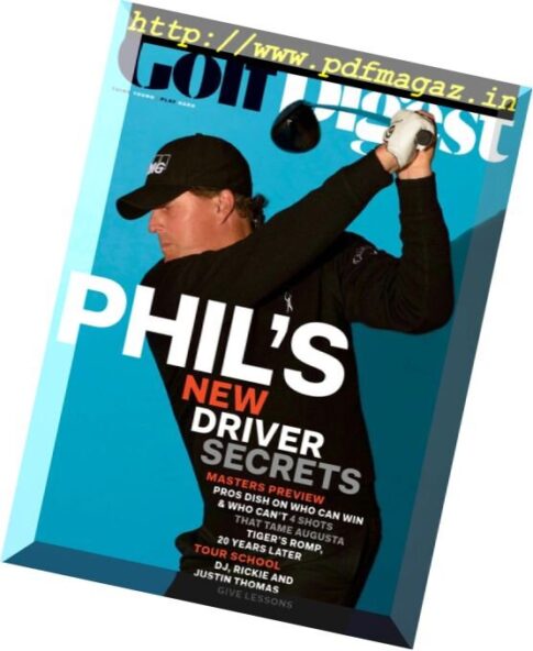 Golf Digest USA — April 2017