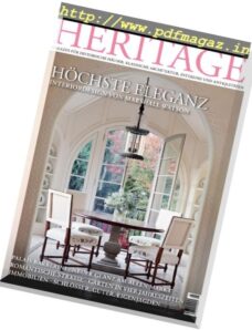 Heritage Magazin — Nr.1, 2017